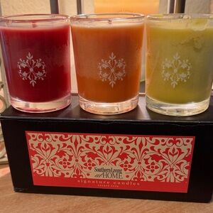 Southern Living At Home Vibrant Candle Set-Resort Trio